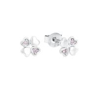 Amor Pendientes de botón de plata de ley 925/oro para niñas, vienen en una caja de regalo de joyería
