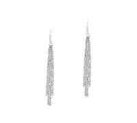 Amor Pendientes de botón de plata de ley 925 para mujer, color plata, se entregan en caja de regalo de joyería.