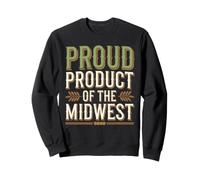Amor por la Cultura del Medio Oeste Paisaje Rural Heartland Pride Sudadera