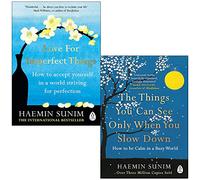 Amor por las cosas imperfectas, las cosas que solo puedes ver cuando disminuyes la velocidad, colección de 2 libros escrita por Haemin Sunim