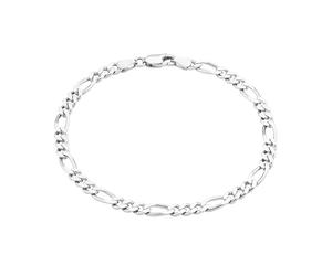 amor pulsera de plata de ley 925 pulsera de los hombres, 21 cm, plata, viene en caja de regalo de joyería, 2017883