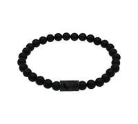 Amor Pulsera Scorpions de acero inoxidable y nailon, unisex, para hombre y mujer, incluye caja de regalo, Mittelgroße, Acero inoxidable, Ónix