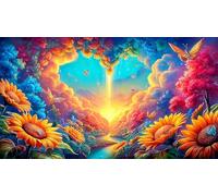 Amor Puzzle Imposible,desafío for Adults Entretenimiento Creativo 1000 Piezas Obra de Arte de Juego de para Adultos y niños 75x50cm/1000pcs