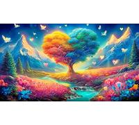 Amor Puzzles Imposible,desafío para Adultos Juego Educativo 1000 Piezas Obra de Arte de Juego de para Adultos y niños 75x50cm/1000pcs