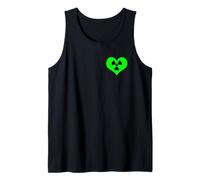 Amor Radiación Radiactivo Signo Símbolo Nuclear Pocket Camiseta sin Mangas