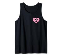 Amor Radiación Radiactivo Signo Símbolo Nuclear Pocket Camiseta sin Mangas