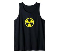 Amor Radiación Radiactivo Signo Símbolo Nuclear Vintage Camiseta sin Mangas