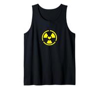 Amor Radiación Radiactivo Signo Símbolo Nuclear Vintage Camiseta sin Mangas