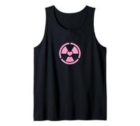 Amor Radiación Radiactivo Signo Símbolo Nuclear Vintage Camiseta sin Mangas