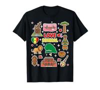 Amor Senegal Mapa & Cultura Viajes Souvenir Gráfico Camiseta