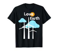 Amor Tierra Cambio climático Energía renovable Energía eólica Camiseta