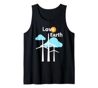 Amor Tierra Cambio climático Energía renovable Energía eólica Camiseta sin Mangas