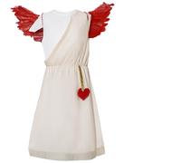 Amor Vestido para hombre y mujer, disfraz de día de San Valentín, disfraz de carnaval, accesorios, toga griega, con arco de corazón, flecha, juego de amor a Dios, cosplay, Halloween, ballet