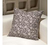 Amor Virisso Fundas de Almohada de 20 x 20 Pulgadas, Estampado Floral de Bloques de Granja, Neutro, Decorativas, 1 Unidad, Color Gris Pardo Claro