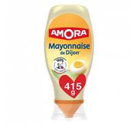 Amora - Mayonesa natural, suave, 415 g, 4 unidades
