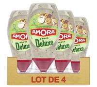 Amora Sauce Deluxe - Bald Iconic - Juego de 4 botellas de 247 g (el embalaje puede variar)