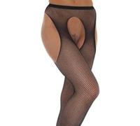 Amorable Rimba Medias de Rejilla Color Negro Talla Única - 81 gr