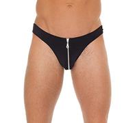 Amorable By Rimba Tanga con cremallera para hombre Negro One Size