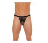 Amorable By Rimba Tanga de red para hombre Negro One Size