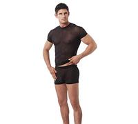 Camiseta de Rejilla negra M-L