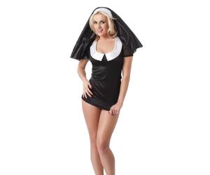 Amorable Rimba Disfraz de Monja Color Negro Talla Única - 155 gr