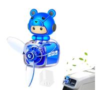 Amoradores de ventilación de salida de hélice giratorias, aromaterapia de aire de aire del automóvil | Clip de ambientador de aire de ventilación de aire automático | Accesorios para automóviles de di