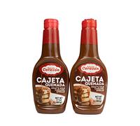 Amorcito Corazón - Cajeta de leche de cabra Condensada Mexicana Dulces (paquete de 2) Botellas exprimibles de 17 onzas