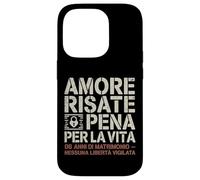 Amore Risate E Pena Per La Vita 6 Anni Di Matrimonio Carcasa para iPhone 14 Pro