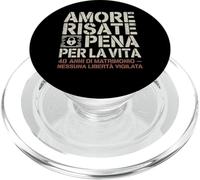 Amore Risate E Pena Per La Vita Regalo 40 Di Matrimonio PopSockets PopGrip para MagSafe