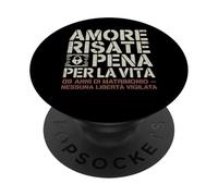 Amore Risate E Pena Per La Vita Regalo 9 Anni Di Matrimonio PopSockets PopGrip Adhesivo