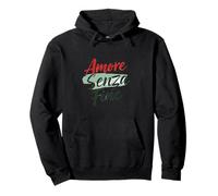 Amore Senza Fine - Diseño italiano de letras de amor Sudadera con Capucha
