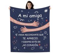 Amorea A mi Amiga Este es un Abrazo Solo para ti Manta Manta para Amiga Regalo de Cumpleaños Regalo de Amistad Recordatorio