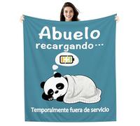 Amorea Abuelo Recargando…Temporalmente Fuera de Servicio Manta Divertida Regalo para el Abuelo Regalo de Cumpleaños del Día del Padre o de Navidad