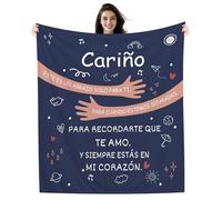 Amorea Cariño Este es un Abrazo Solo para ti para Cuando estemos Separadas para recordarte Que te Amo Y Siempre estás en mi Corazón Manta para Ella Cumpleaños San Valentín Navidad Regalo de Despedida