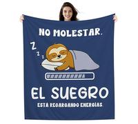 Amorea No Molestar el Suegro está recargando energías Manta Divertida para el Suegro de Parte de la nuera el yerno Cumpleaños Día del Padre Regalo Familiar