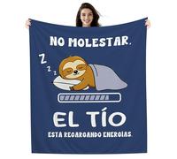 Amorea No Molestar el Tío está recargando energías Manta Divertida del Tío para la Sobrina o el Sobrino Cumpleaños Día del Padre