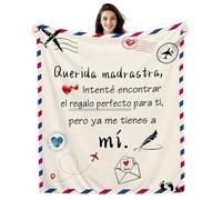 Amorea Querida Madrastra Intenté Encontrar Manta para Madrastra Regalo Divertido Cumpleaños Día de la Madre