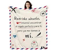 Amorea Querido Abuelo Intenté Encontrar Manta para el Abuelo Regalo Divertido Cumpleaños Día del Padre