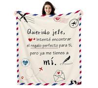 Amorea Querido Jefe Intenté Encontrar Manta Divertida para el Jefe Regalo de cumpleaños Regalo de jubilación