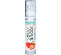 AMOREANE Líquido Vibrador Fresa 10 ML - Gel Estimulante Con Extractos Naturales Para Sensaciones Únicas
