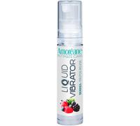 AMOREANE Líquido Vibrador Frutos Rojos 10 ML - Gel Vibrador Natural Para Placer Sensorial