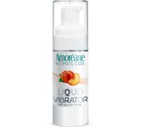 AMOREANE Líquido Vibrador Melocotón 30 ml - Gel Con Sabor Exquisito Para Placer Sensorial