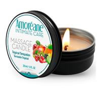 AMOREANE Vela De Masaje Tentación Tropical 30 ML - Aceite Sedoso Para Momentos Especiales