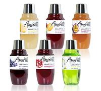 Amoretti Premium Martini Cocktail Mix Minis, Pineapple, 3.4 Fluid Ounce