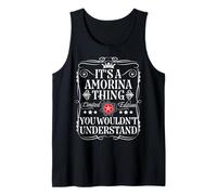 Amorina Nombre Es Una Cosa Amorina Que No Entendería Camiseta sin Mangas