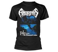 Amorphis 'Tales From The Thousand Lakes' (Negro) Camiseta - ¡NUEVO Y OFICIAL