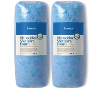 Amorstra Relleno de puf de espuma viscoelástica triturada, relleno de 4,5 kg, relleno de almohada, material de repuesto para puf, otomano, sofá, cama, perro, animales de peluche y manualidades, color