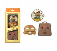 AMORTALS - Tunee Goods Collection Dark Choco Complexion Puffs - puff*2 & case - Bear Duo