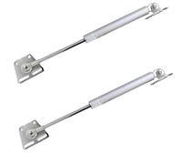 Amortecedor Armario Puntal De Gas Hidráulico Palanca Neumática Para Puerta Abatible De Gabinete Con Cierre Suave Bisagra Amortiguadora De Soporte De Elevación Ajustable 100N/10Kg/2 Piezas