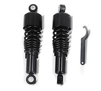 Amortiguador 10,5 Pulgadas Compatible con Harley Davidson Sportster 883 Iron 09-20 da Negro
